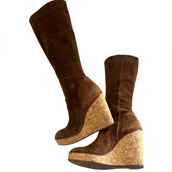 Barneys New York CO-OP Corinn’ Wedge Boots - Picture 13 of 13